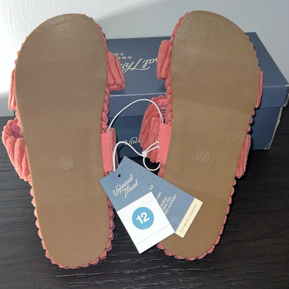 Comfy terry slides - Picture 4 of 5